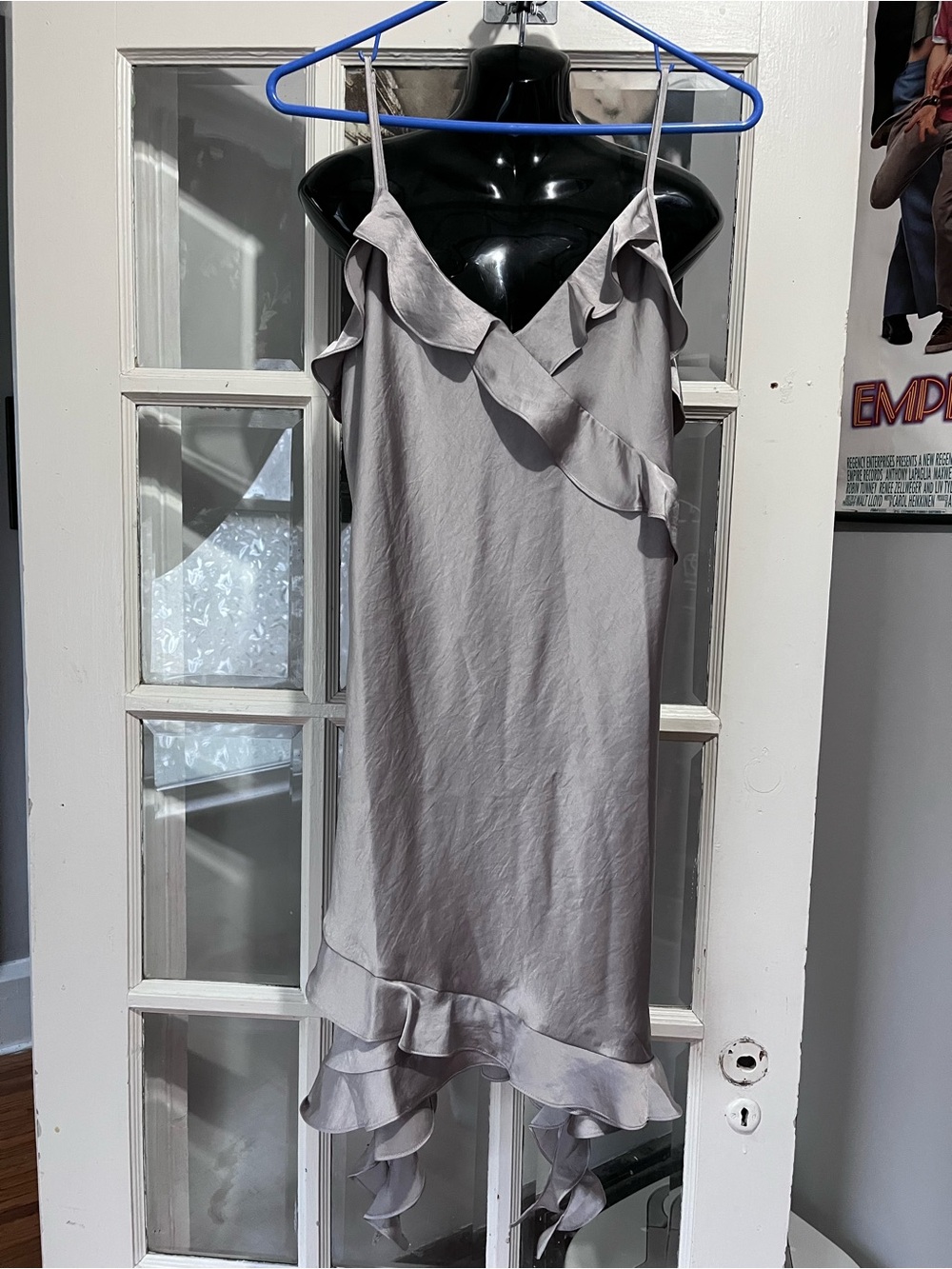 Stunning silver Wilfred dress